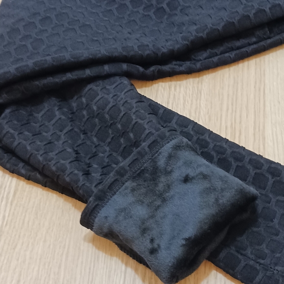 Winter TikTok Warm/Insulated/Lining/High-Waist Leggings size L/XL - Picture 4 of 4